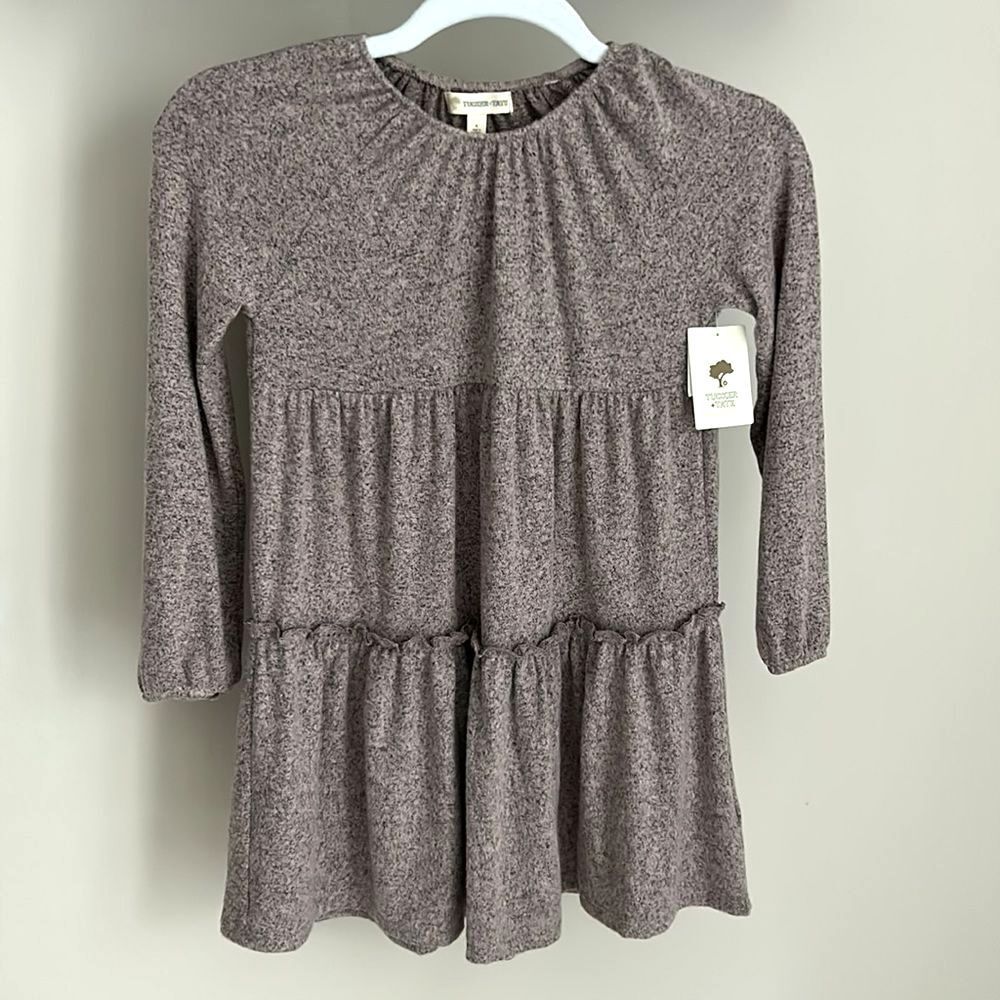 Tucker + Tate - SIZE 6 - Girls Stretch Tiered Dress - Nordstrom - New!